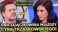 EWA ZAJĄCZKOWSKA MIAŻDŻY TRZASKOWSKIEGO ZA RATOWANIE KANDYDATA PIS! BOI SIĘ STARCIA Z MENTZENEM?!