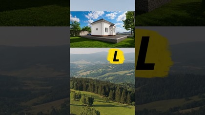  35 m², kształt litery L i styl skandynawski.  Czy taki niewielki dom mógłby wystarczyć?