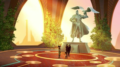 Lex Luthor zostaje zamrożony podczas ostatniej bitwy w XXI wieku z Ligą Sprawiedliwości. Rozmraża w 31 wieku, odkrywa Klepsydre Czasu i zapobiega przybyciu Supermana na Ziemię jako dziecko. Przyszli nastoletni bohaterowie Karate Kid i Dawnstar wraz z Ligą Sprawiedliwych muszą go zatrzymać.