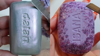 Soap Carving ASMR Relaxing Sounds no talking Satisfying ASMR Video #soapcarving #soapcuttingvideo