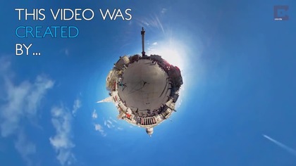 Timelapse of a 360° London