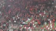 KIBICE ZAGŁĘBIA LUBIN PRZED DERBAMI DOLNEGO ŚLĄSKA  #shorts #pilkanozna #zagłębielubin #football
