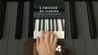 Ćwiczenia na pianino  dla początkujących! Idealne na rozgrzewkę