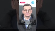 HIT! Premier Morawiecki ATAKUJE Tuska i opozycję! Utrzymaliśmy najniższe CENY PALIW #shorts