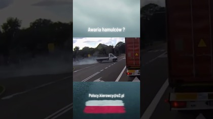 Bus pędzi bez hamulców! O krok od masakry! #awaria #wypadek #polskiedrogi #dramat #tragedia