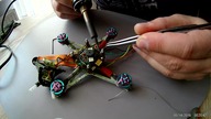 VLOG montuje vtx tx100 do drona