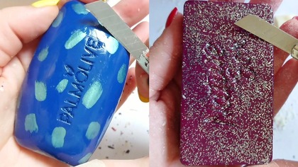 Soap Carving ASMR Relaxing Sounds no talking Satisfying ASMR Video