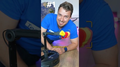 Ten robot podnosi skarpetki z podłogi