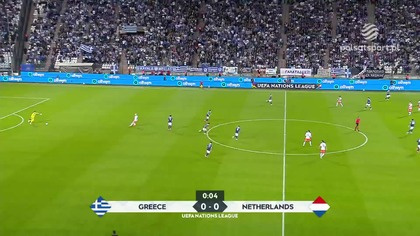 Grecja vs Holandia Grupa B Dywizja A 3.  Kolejka
