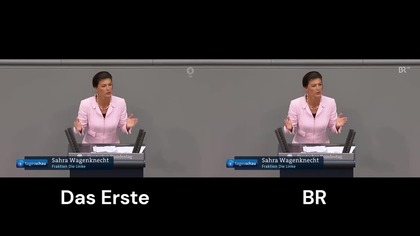 Das Erste + BR - Faulty circuit / Fehlschaltung (08. 09. 2022)