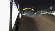 Trackmania-Wyścigówka jedzie tyłem.