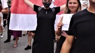 Marsz Solidarności z Białorusią w Krakowie RELACJA