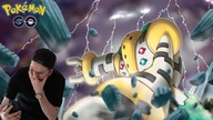 Regigigas EX Raid! Regigigas Lucky Trade w Pokemon Go! Odcinek #384