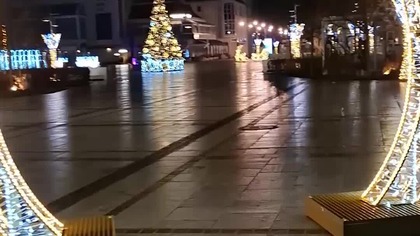 Świąteczny plac w Sopocie 