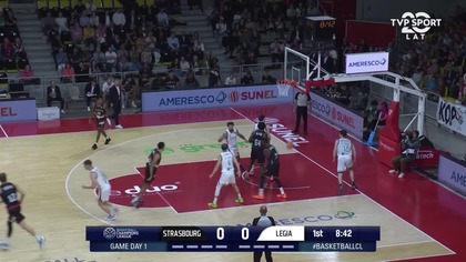 SIG Strasbourg vs Legia Warszawa 1.  Kolejka Ligi Mistrzów FIBA 26/27