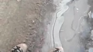 Kałuża-lodu. mp4