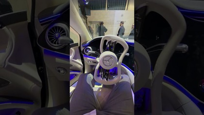 Steer-By-Wire Mercedes EQS 2026 #mercedes #mercedeseqs #danielgrzyb #cars #motoryzacja
