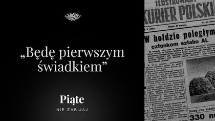 Będę pierwszym świadkiem | Zenon Kelm | Bydgoszcz #5NZ 206