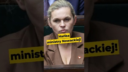 Hańba ministry Nowackiej! #polityka #Nowacka #polska #ipptv
