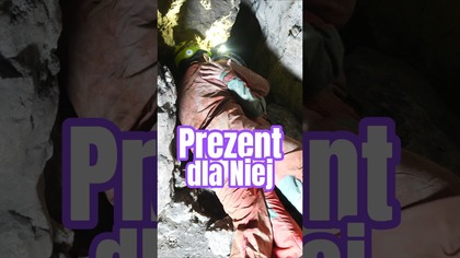  Najlepszy prezent to ten, który zbliża...  ekstremalnie! #miłość #jaskinia #walentynki