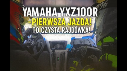 YAHAHA YXZ 1000R w akcji!   Pierwsza nasz jazda!  To czysta RAJDÓWKA!!!  #atv #yxz1000r