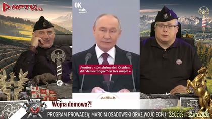 Putin Władimir przemówił do Niemców NPTV tłumaczenie (Wojciech Olszański i Marcin Osadowski)