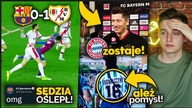 KONTROWERSJE w PRZEGRANYM meczu FC Barcelony...  Lewy NIE ODEJDZIE latem! Bellerein w koszulce Kowala