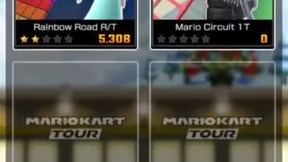 2 Mario Kart Tour Winter Tour Metal Mario Cup Mario Circuit 1 T