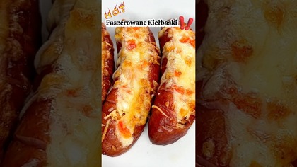 Faszerowane kiełbaski w 10 minut  idealne na grilla! #shorts #grill #przepis #kielbasa