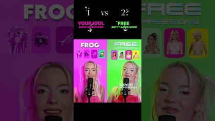 YOUR IDOL Emoji VS FREE Artist Impressions 