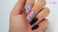 Geometric illusion nails / Stardoro
