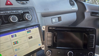 Radio android Idoing zamiast RNS 315 - VW Caddy