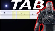 Grosza daj Wiedźminowi/Toss a coin to your Witcher - melodia TAB