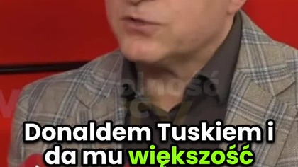 BOSAK O KOALICJI MENTZENA Z TUSKIEM: TO BYŁABY ZDRADA!