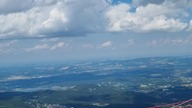 Śnieżka 2025 widok na góry