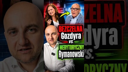 SKANDAL W STUDIU! Gozdyra zakrzykuje Rymanowskiego.  To propaganda, a nie dziennikarstwo!