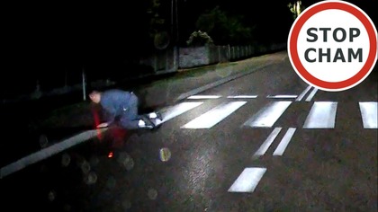 Myślałam że to dzik...  - na czworaka po ciemku na pasach #1991 Wasze Filmy