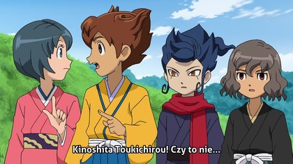 Inazuma Eleven GO: Chrono Stone Odcinek 12 - Jesteśmy! Wioska Nobunagi! (Polskie Napisy) [MefjuSubs]