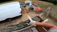 Odcinek 320.  Budowa domu do 70m2.  Nareszcie zalewamy betonem!