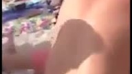 Szeryf bardzo skutecznie robi porządek na plaży