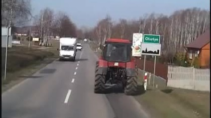 Szalony rolnik na krajowej 46