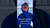 Zimowe wejście na Śnieżkę 