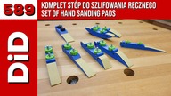 589. Komplet stóp do szlifowania ręcznego / Set of hand sanding pads