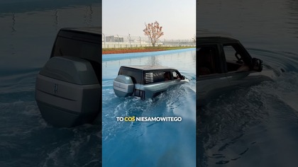 Pływam elektrycznym Yangwang U8 w wodzie!  Auto, któremu powódź nie straszna Ile wytrzyma? #byd