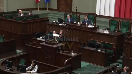 JACHIRA WYMACHUJE TABORETEM I ROZKRĘCA GO NA OCZACH BOSAKA W SEJMIE!