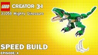 LEGO Creator 31058 Mighty Dinosaurs  - Speed Build #4