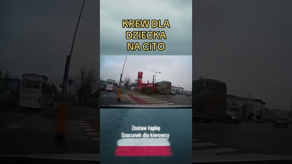 Na cito po krew dla dziecka! Liczy się każda sekunda!  #ambulans #nacito #ratunek