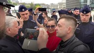 Awantura pod pomnikiem smoleńskim.  Wstyd i hańba!
