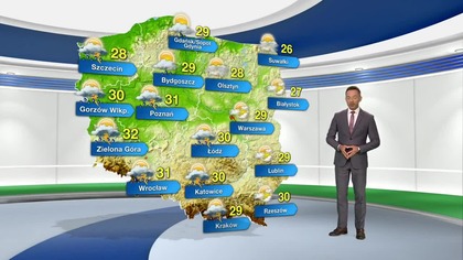 Prognoza pogody na TVN Meteo (25. 08. 2023)