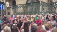 LiveLeak - Fans pay tribute to iconic Spanish singer-songwriter Camilo Sesto